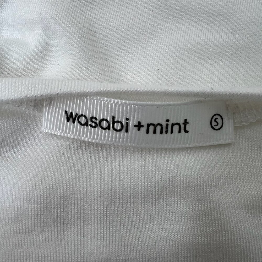 Wasabi + Mint Basic White Tee - Size S - image 4